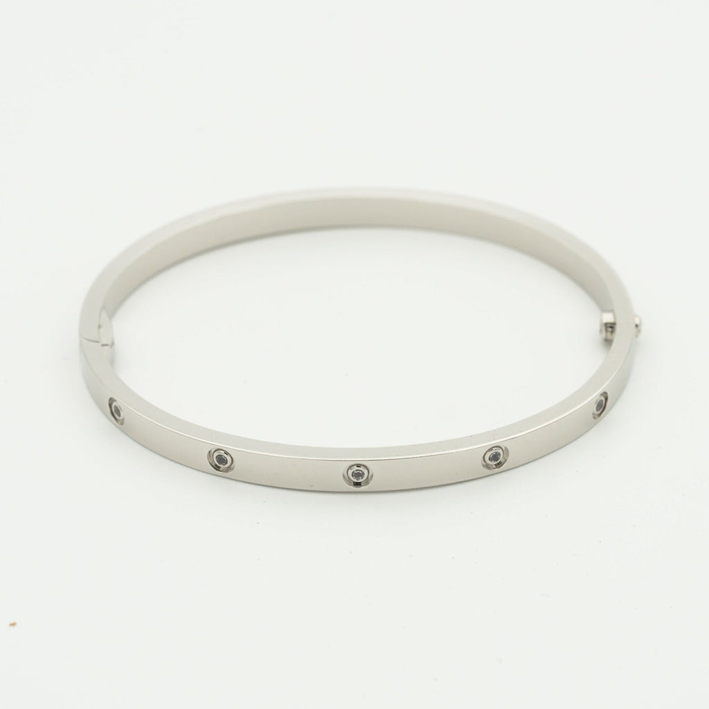 Aura LOVE ARMREIF 3,65MM 10 DIAMANTEN