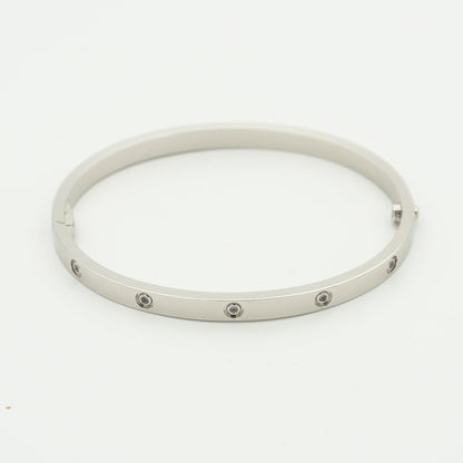 Aura LOVE ARMREIF 3,65MM 10 DIAMANTEN