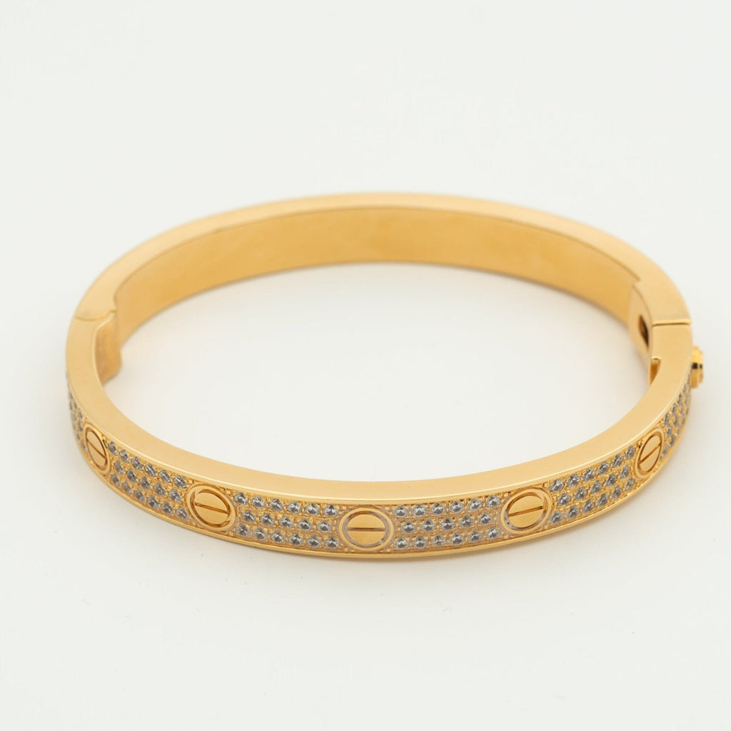 Aura LOVE BRACELET 6.1MM DIAMOND-PAVED