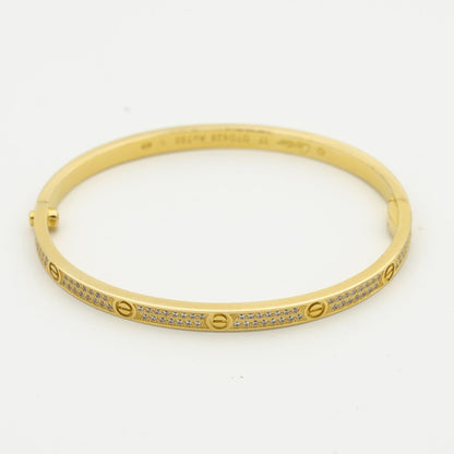 Aura LOVE ARMBAND 3.65MM DIAMANTBESETZT