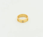 Aura LOVE RING 5.5MM 3 DIAMANTEN GOLD