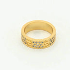Aura LOVE RING 5,5MM DIAMANTEN BESETZT