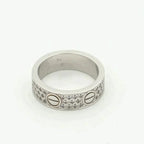 Aura LOVE RING 5,5MM DIAMANTEN BESETZT