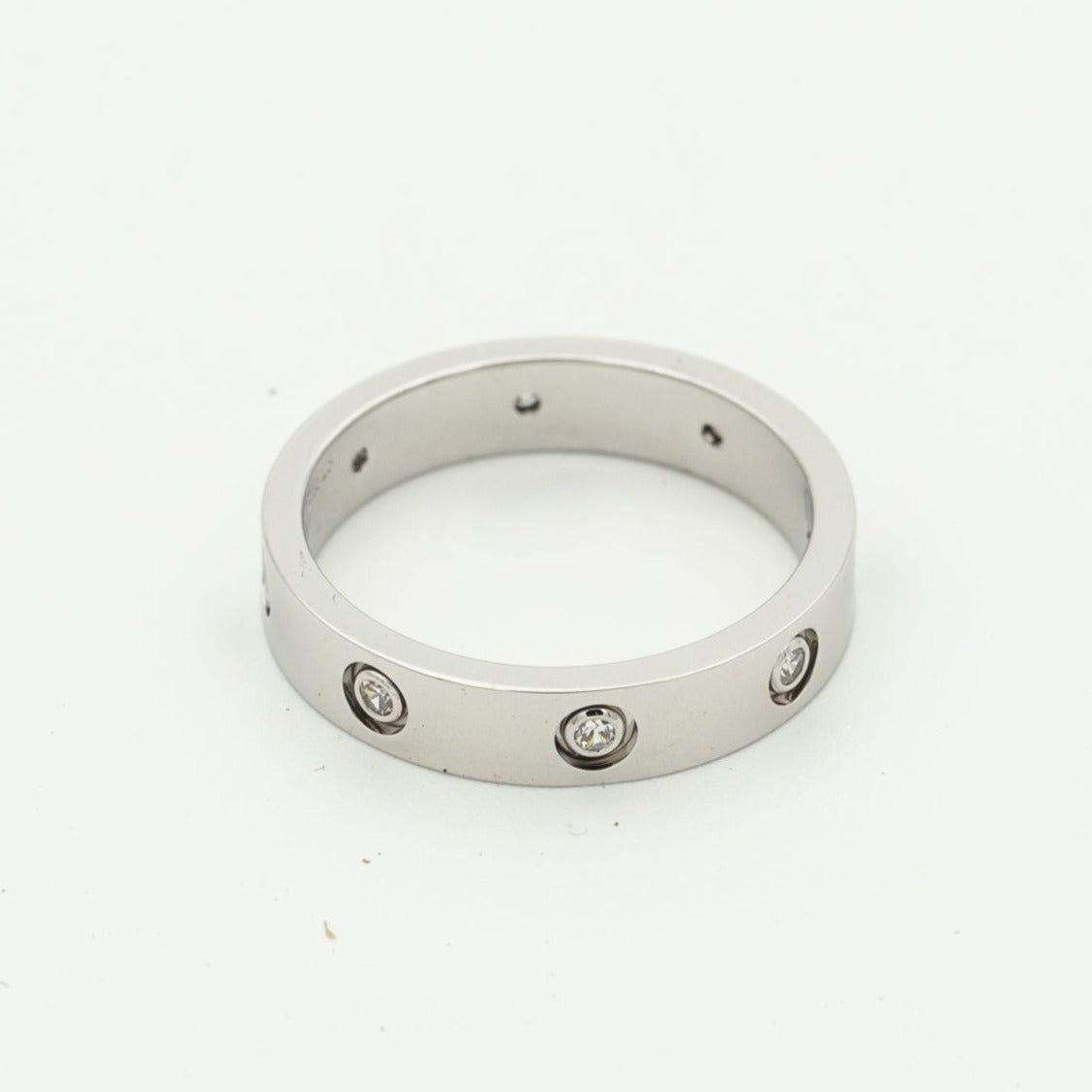 Aura LOVE RING 3.6MM 8 DIAMONDS