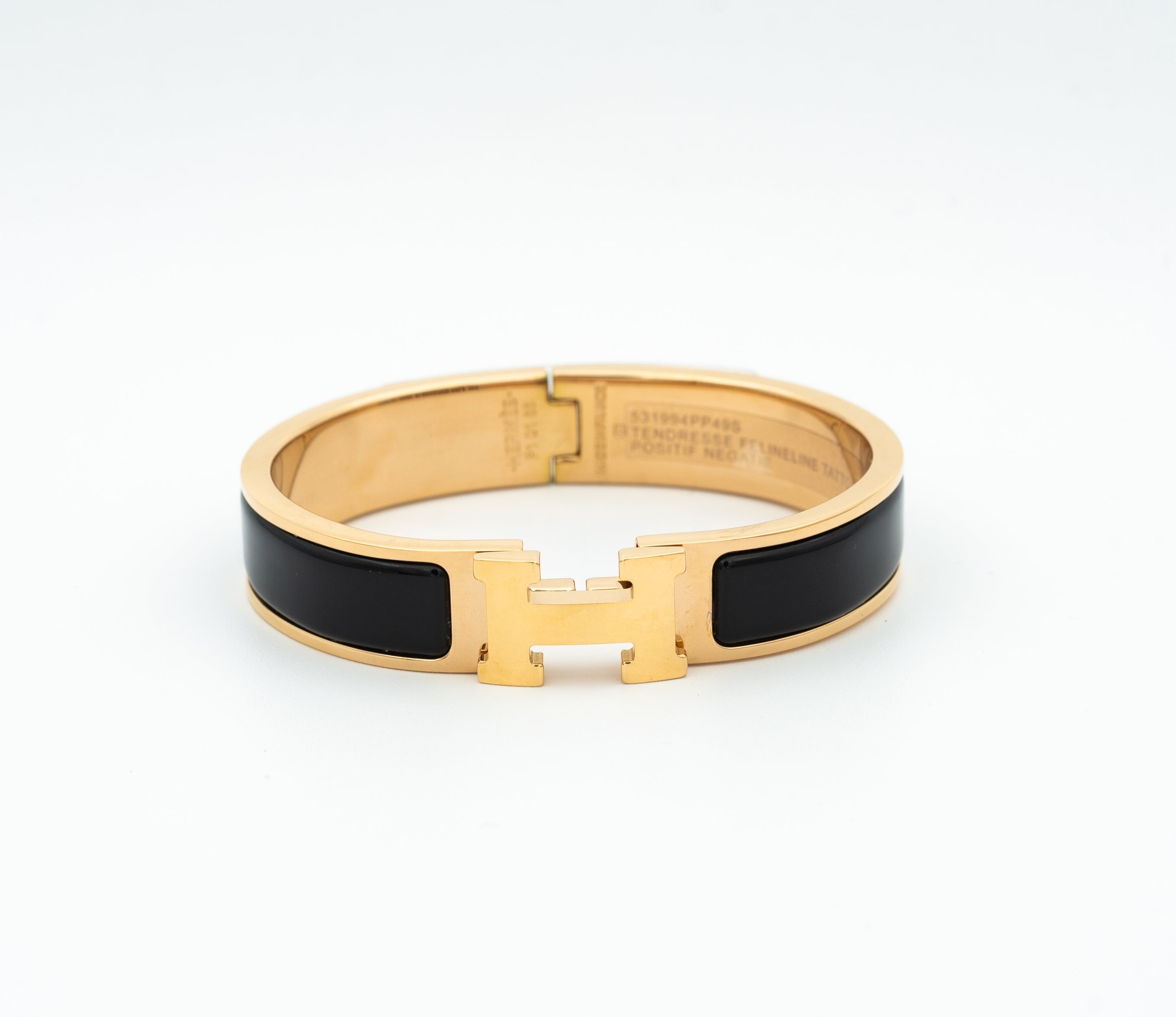 Aura H BLACK BRACELET