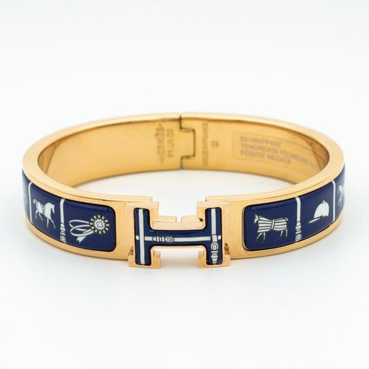 Aura H ARMBAND BLAUE KERAMIK