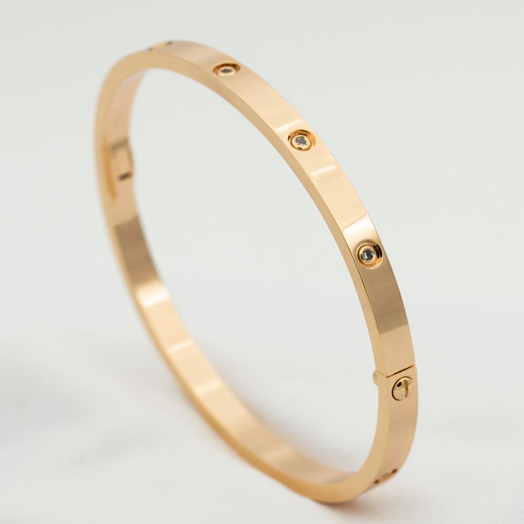 Aura LOVE ARMREIF 3,65MM 10 DIAMANTEN