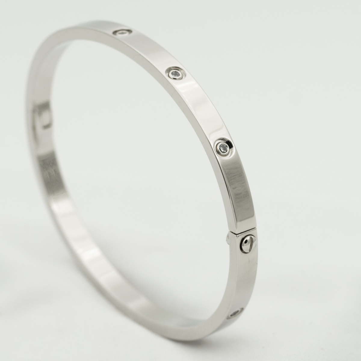 Aura LOVE ARMREIF 3,65MM 10 DIAMANTEN