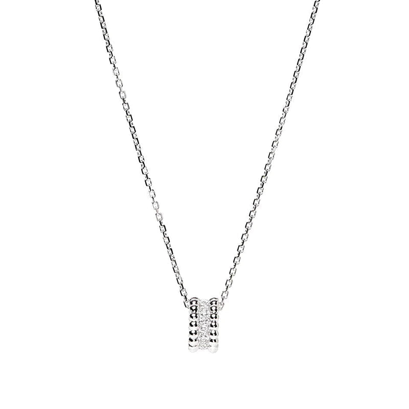 Aura PERLEE DIAMANT HALSKETTE
