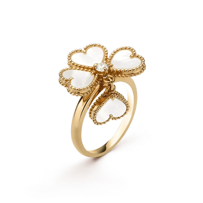 Aura SÜSSKLEE WEISSER MOP-RING