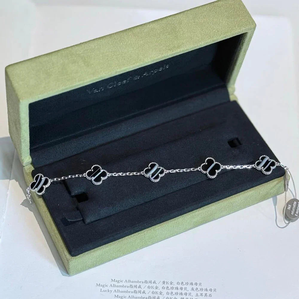 [Aura ]Neue CLOVER 5 MOTIV PULSAR STEIN-ARMBANDKOLLEKTION