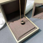 Aura JEUX DE ROSE GOLD DIAMANT HALSKETTE