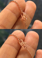Aura BLOSSOM ANHÄNGER ROSÉGOLD UND DIAMANT