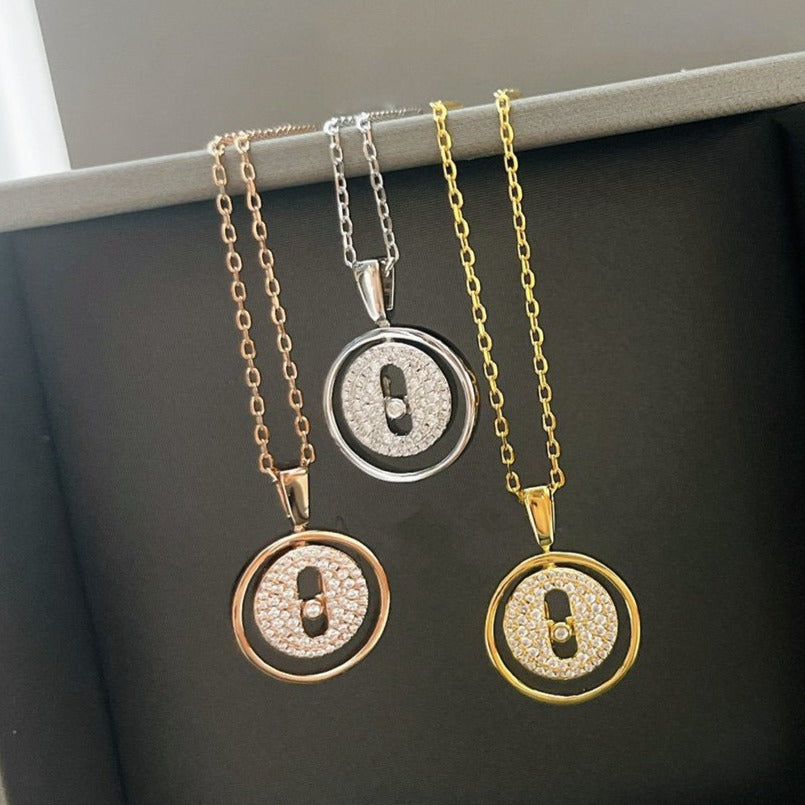 [Aura ]  MOVER PM PAVED NECKLACE