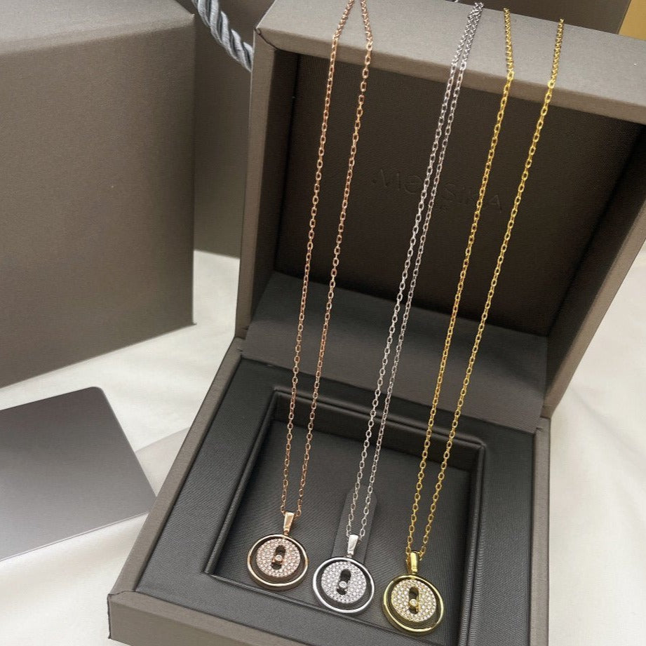 [Aura ]  MOVER PM PAVED NECKLACE