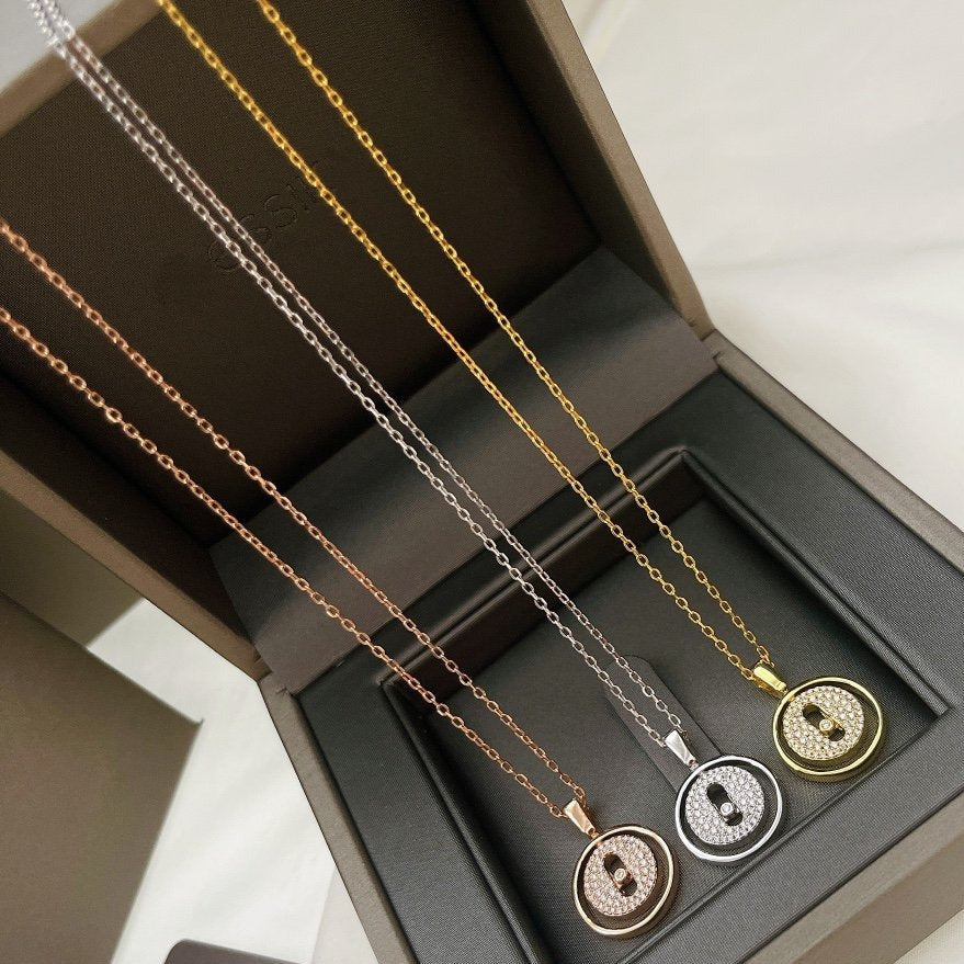 [Aura ]  MOVER PM PAVED NECKLACE