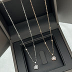 [Aura ] JOY HEART DIAMOND NECKLACE