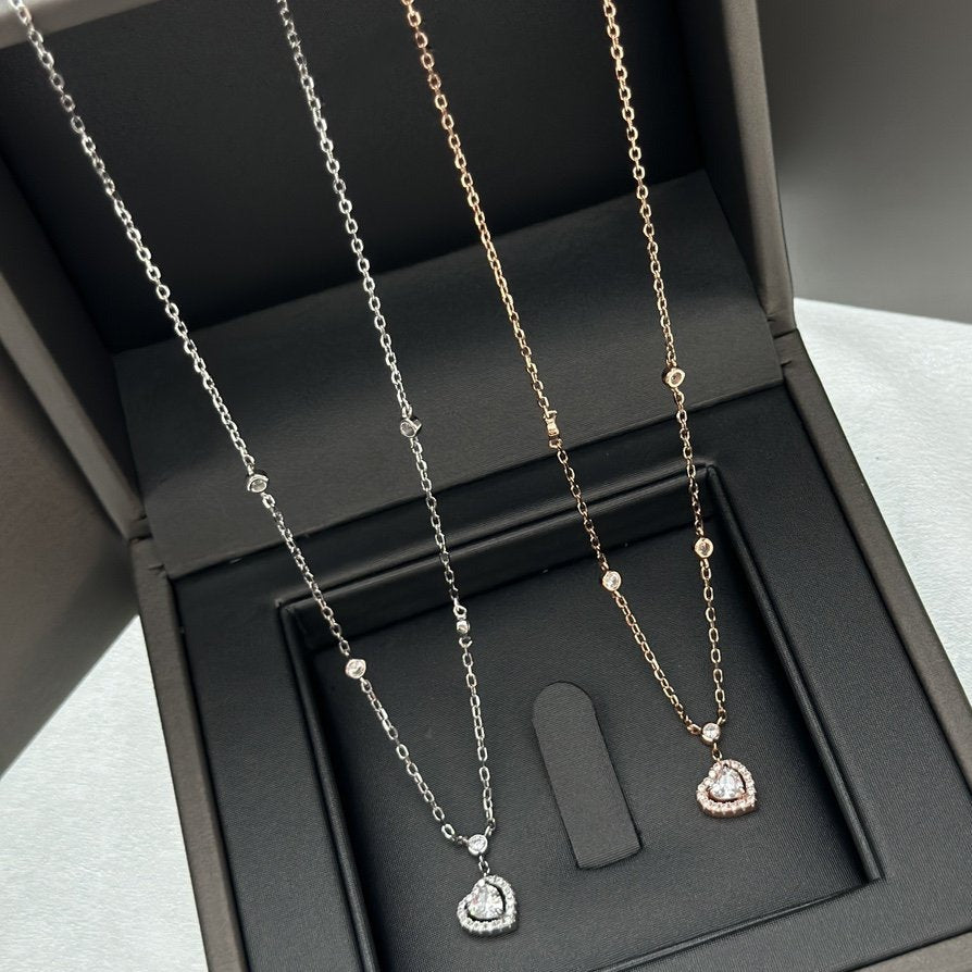 [⭐Aura ]JOY HEART DIAMOND NECKLACE