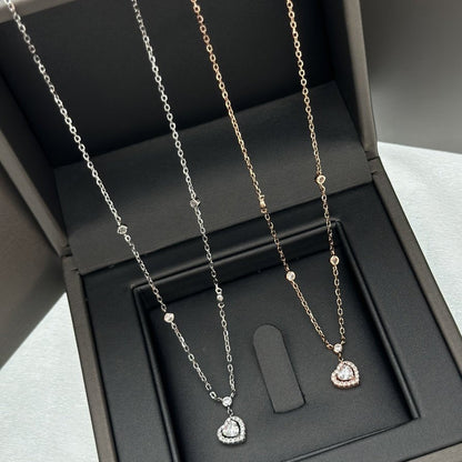 [⭐Aura ]JOY HEART DIAMOND NECKLACE