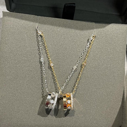[⭐Aura ]CHAIN MOVE ROMANE PEDAND NECKLACE
