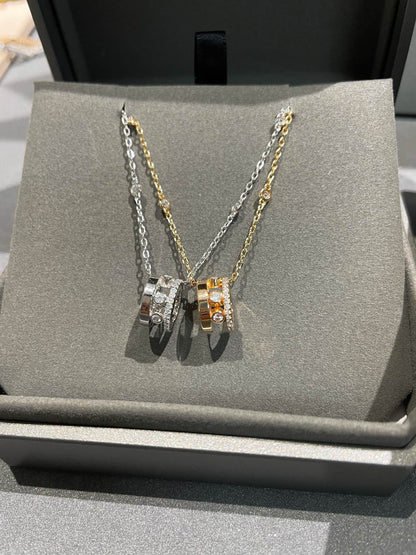 [⭐Aura ]CHAIN MOVE ROMANE PEDAND NECKLACE
