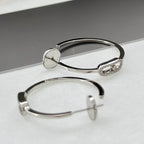 [Aura ] CREOLEN MOVE UNO PM DIAMANT OHRRINGE