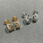 [Aura ] MOVE ROMANE EARRINGS DIAMOND