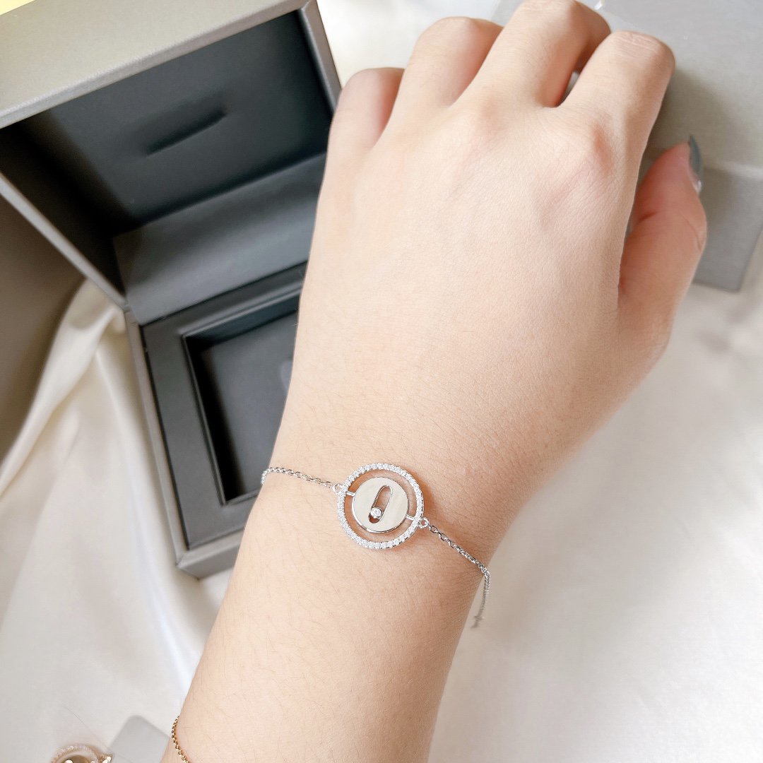 [Aura ]Aura  MOVE PAVED DIAMOND BRACELET