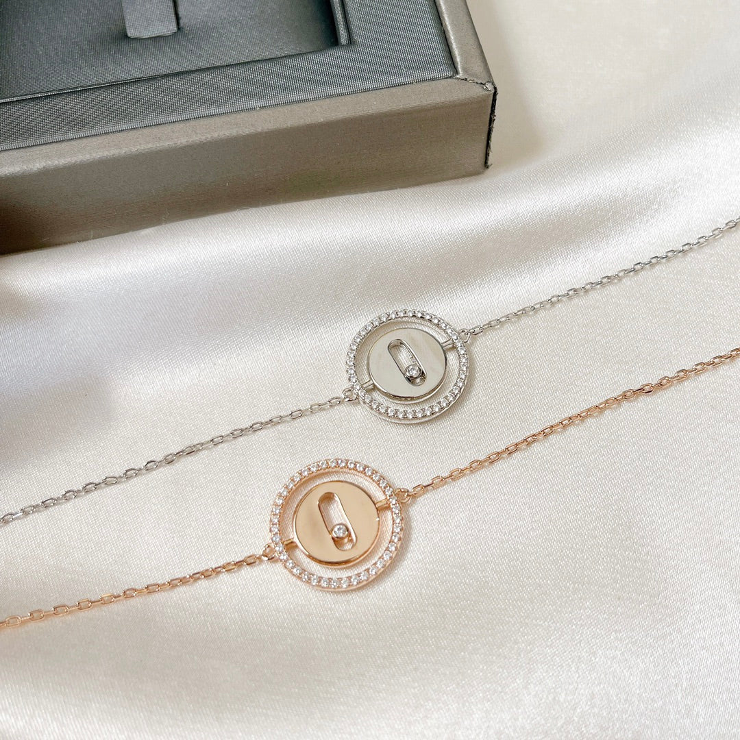 [Aura ]Aura  MOVE PAVED DIAMOND BRACELET