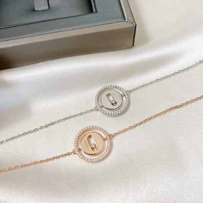 [⭐Aura ]MOVE PAVED DIAMOND BRACELET