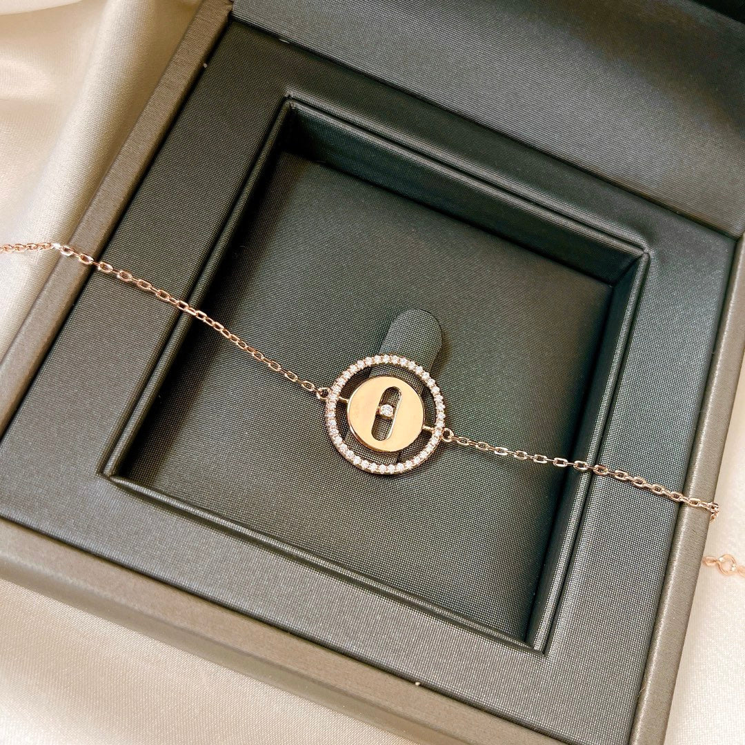 [Aura ]Aura  MOVE PAVED DIAMOND BRACELET