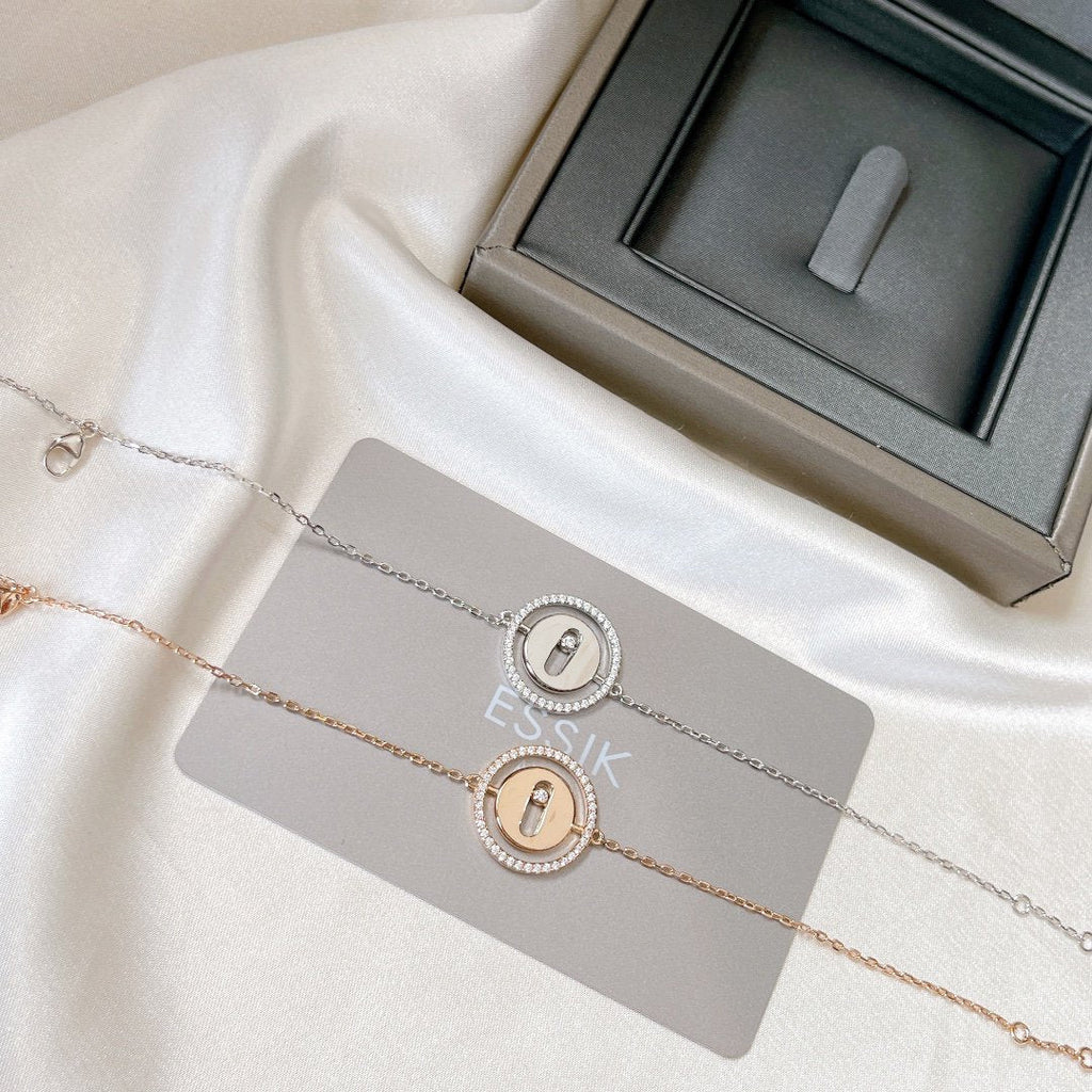 [Aura ]Aura  MOVE PAVED DIAMOND BRACELET