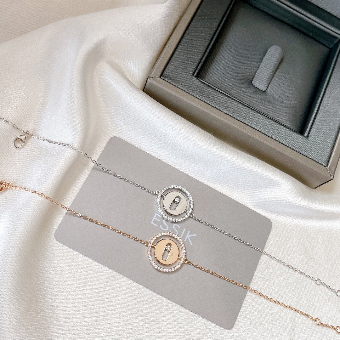[Aura ]Aura  MOVE PAVED DIAMOND BRACELET