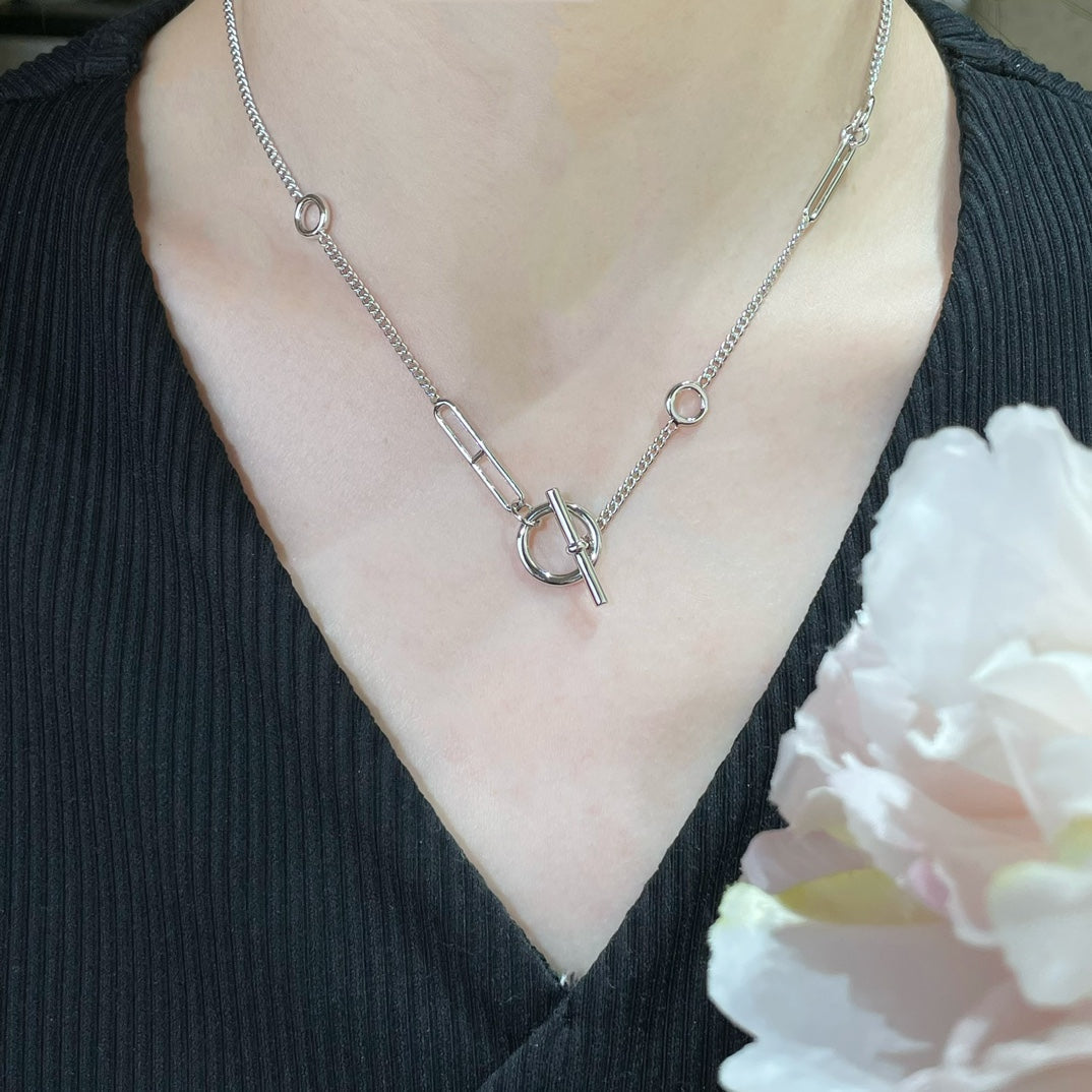 Aura HM STERLING CHAINE D'ANCRE HEART