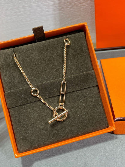 [⭐Aura ]HM STERLING CHAINE D'ANCRE HEART
