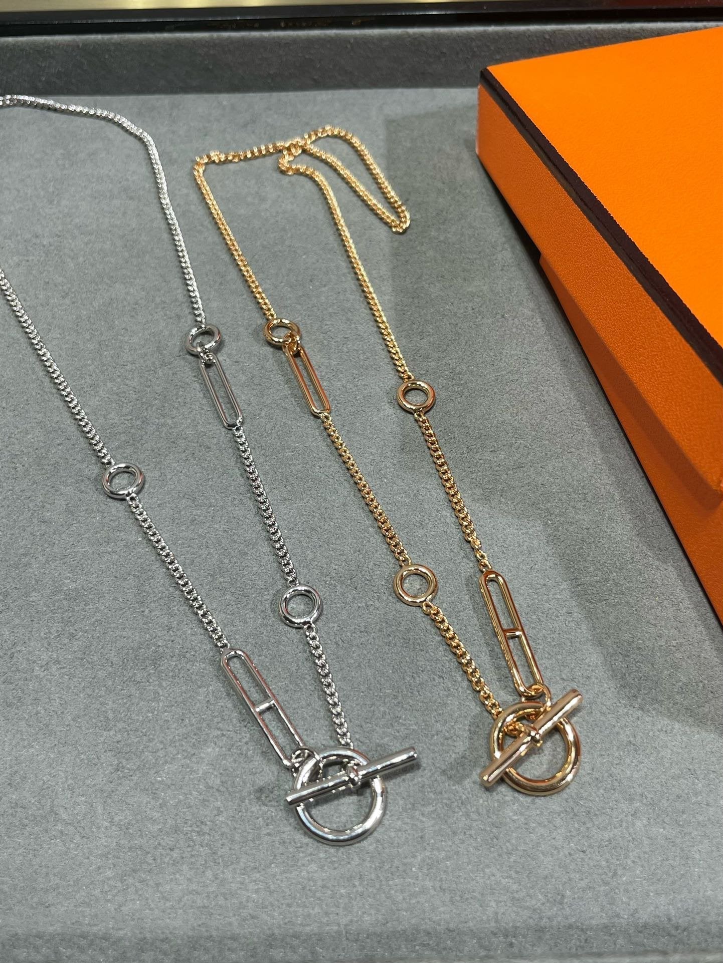 Aura HM STERLING CHAINE D'ANCRE HEART