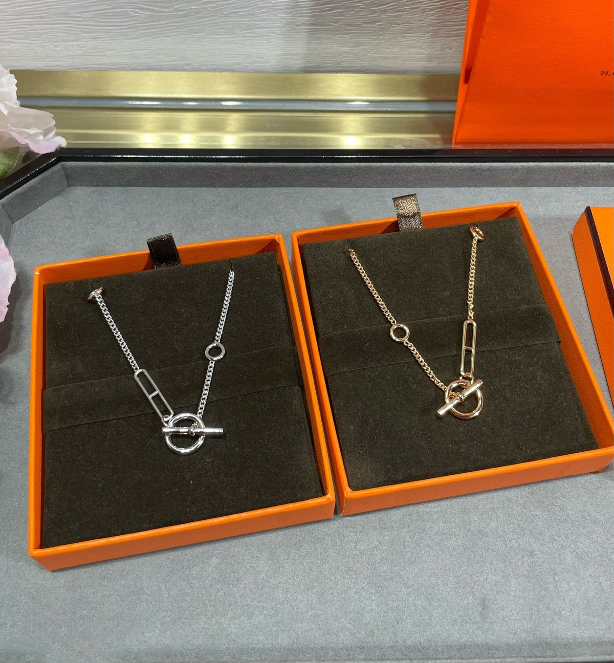 [⭐Aura ]HM STERLING CHAINE D'ANCRE HEART