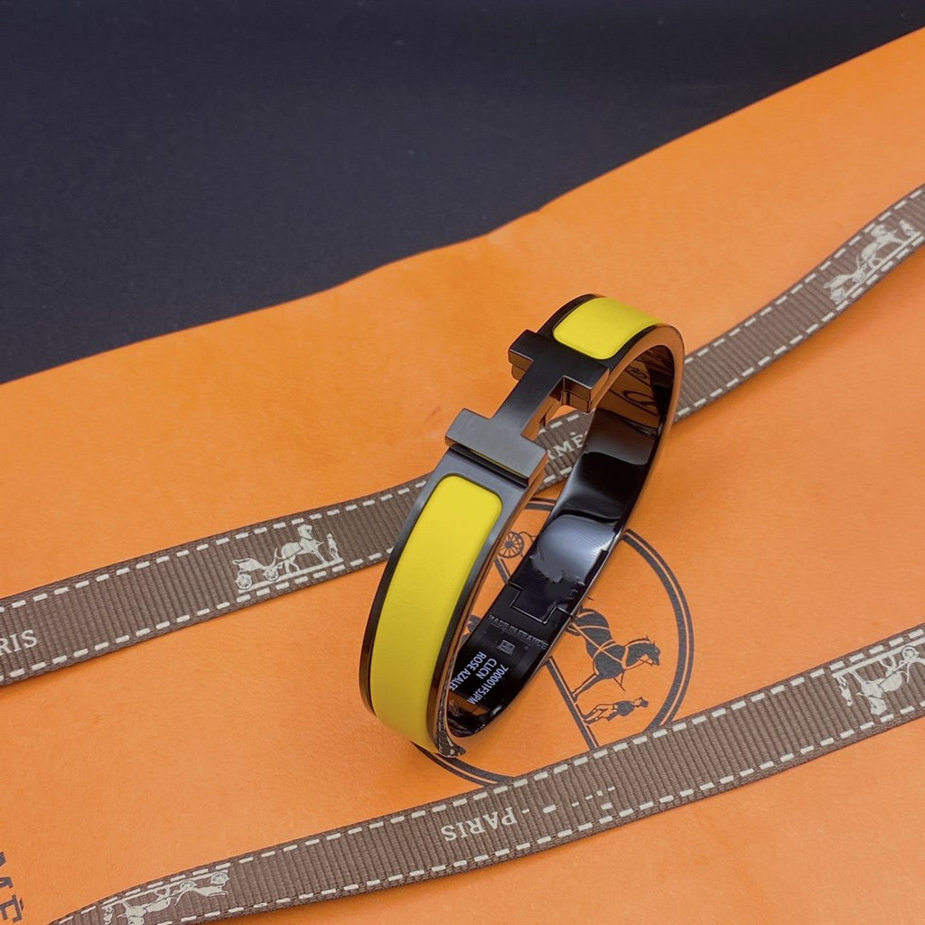 Aura CLIC HM SO BLACK YELLOW BRACELET