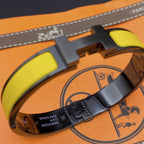 Aura CLIC HM SO BLACK YELLOW BRACELET