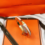Aura CLASSIC HM CLIC  PINK 8MM ENAMEL BRACELET