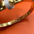 Aura CLASSIC HM CLIC BLACK 8MM ENAMEL BRACELET