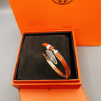 Aura CLASSIC HM CLIC RED 8MM ENAMEL BRACELET