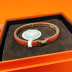 Aura CLASSIC HM CLIC RED 8MM ENAMEL BRACELET