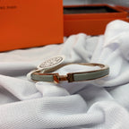 Aura CLASSIC HM CLIC GREEN 8MM ENAMEL BRACELET