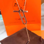 Aura HM NECKLACE PLATINUM ROSE GOLD DIAMOND