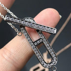 Aura HM NECKLACE PLATINUM ROSE GOLD DIAMOND