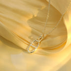 Aura HM CHAINE D'ANCRE PENDANT NECKLACE STERLING SILVER