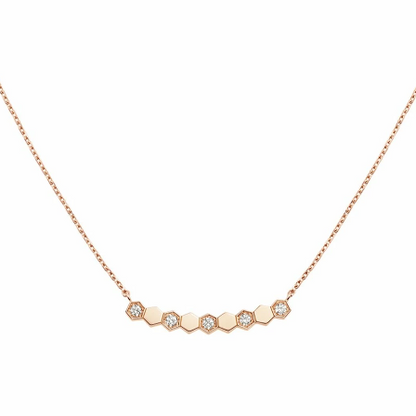 [⭐Aura ]BEE MY LOVE DIAMOND NECKLACE