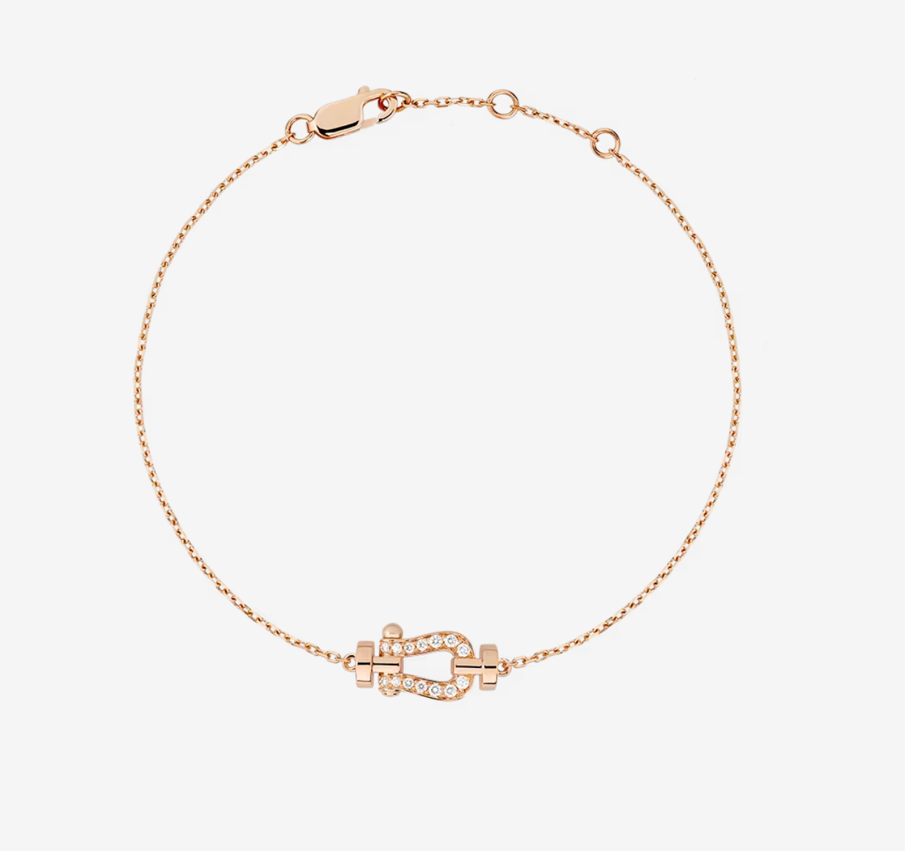 Aura FORCE 10 FULL DIAMOND BUCKLE CHAIN LINK MINI MODEL