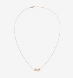 Aura FORCE 10 DIAMOND PINK GOLD NECKLACE MINI MODEL